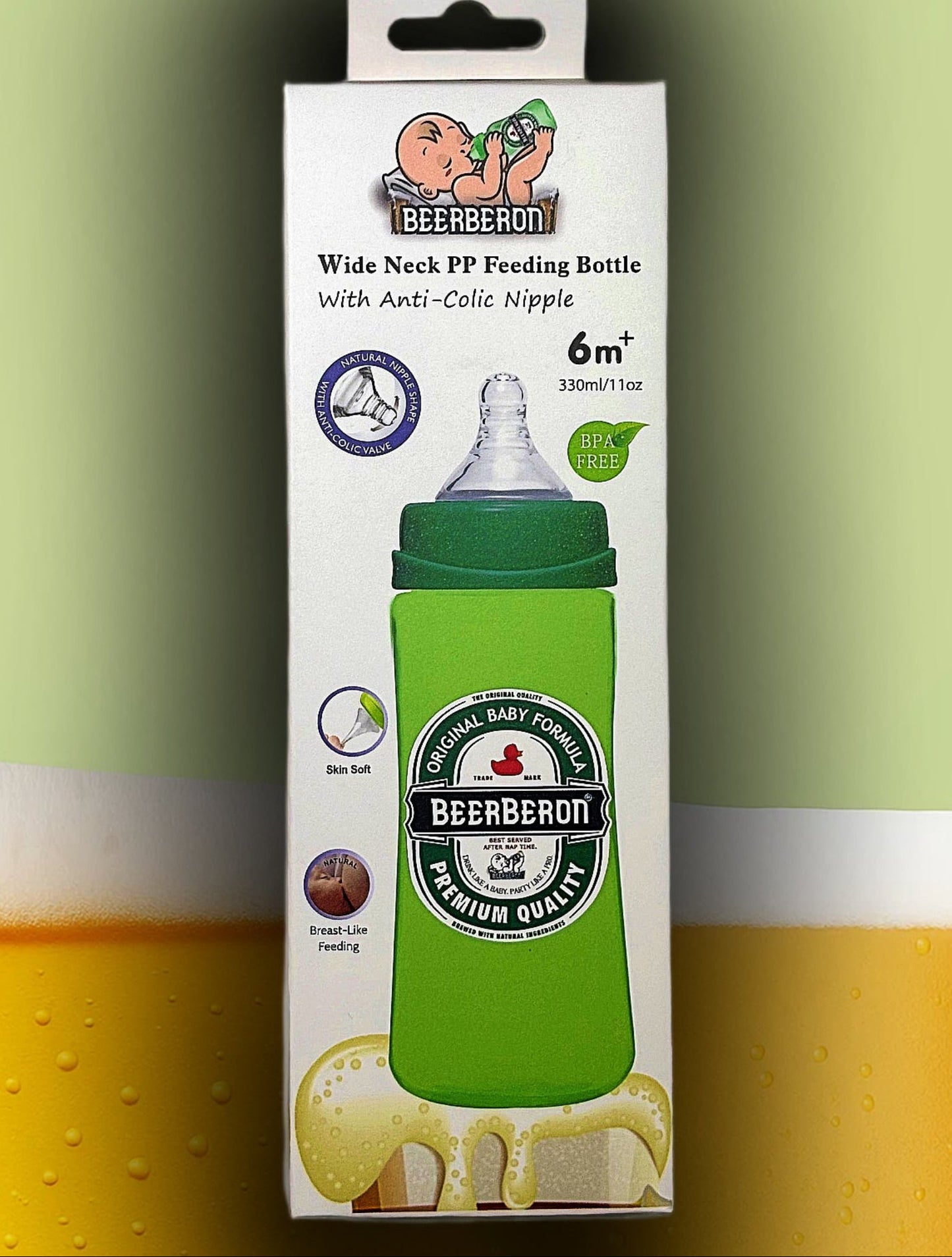 Beerberon® – Il Biberon Più Iconico di Sempre